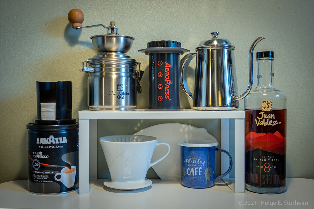 My "coffee station"  by helstor365