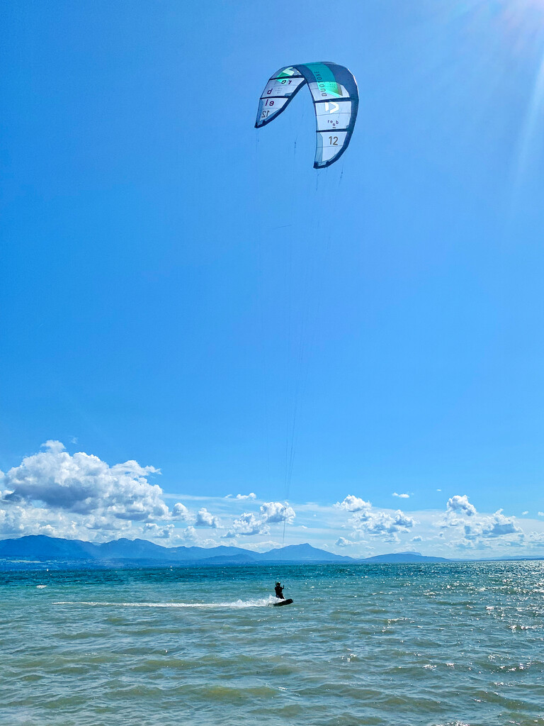 The kite surfer.  by cocobella