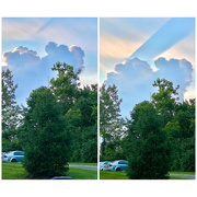 12th Aug 2021 - Cloud formation 2 minutes apart
