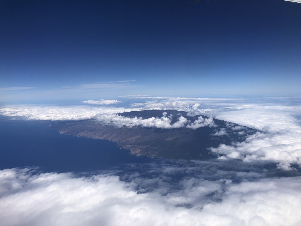 Maui from above by krissers