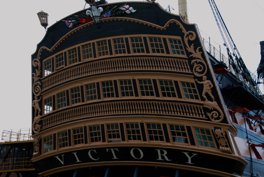 No Foreground - Nelson's Flagship HMS Victory by 30pics4jackiesdiamond