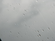 14th Aug 2021 - Raindrops on Car Window 