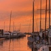 Sunset amongst the sails by kimhearn