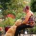 One Woman And Her Dog by shepherdman