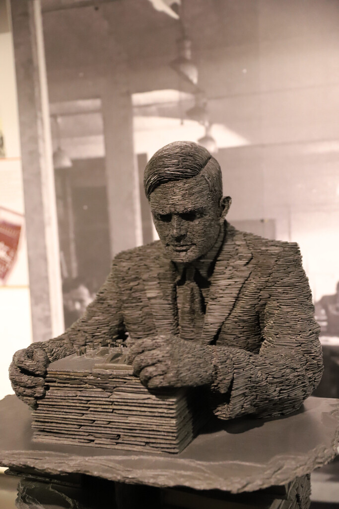 Alan Mathison Turing OBE by phil_sandford