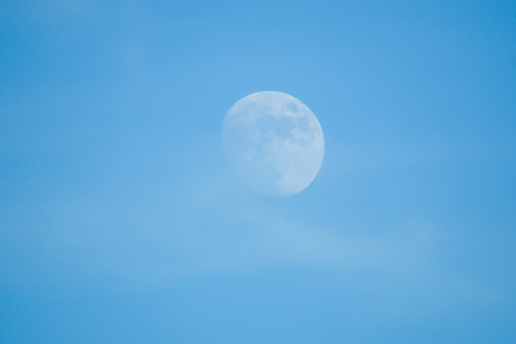 Transparent moon by danette