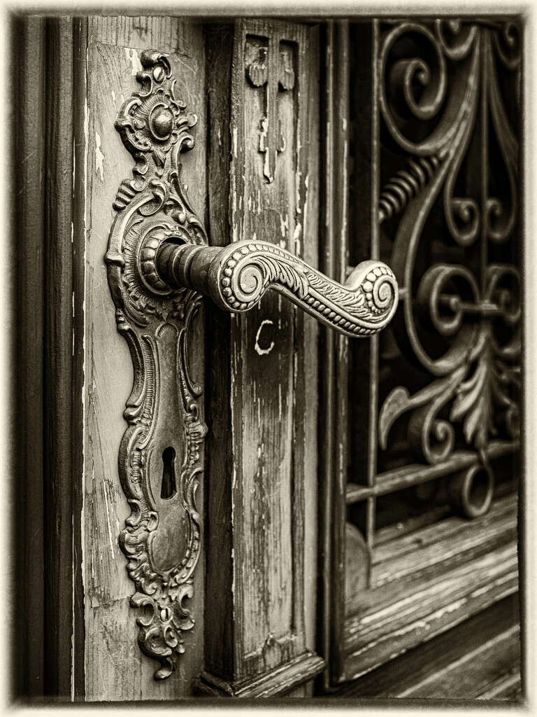 Decorative door handle  by haskar