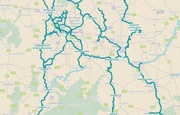 21st Aug 2021 - Map of Canal Routes