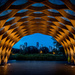 Chicago through the Honeycomb at Dawn by jyokota