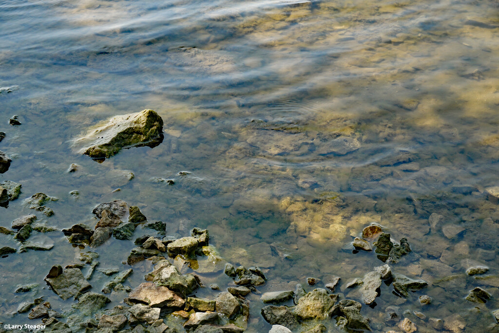 Shoreline rocks by larrysphotos