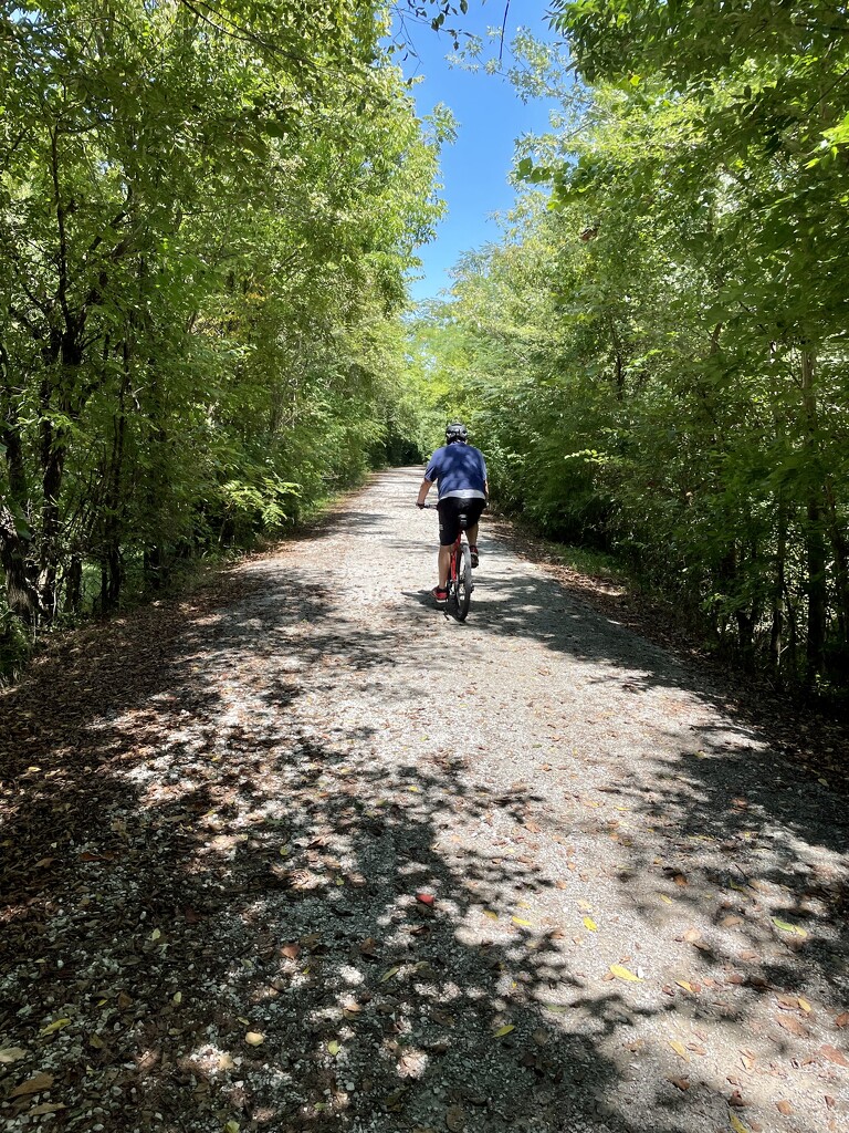 Riding the Frisco Greenway Trail by samae