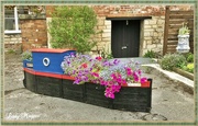22nd Aug 2021 - Barge Moves with Flower Power.