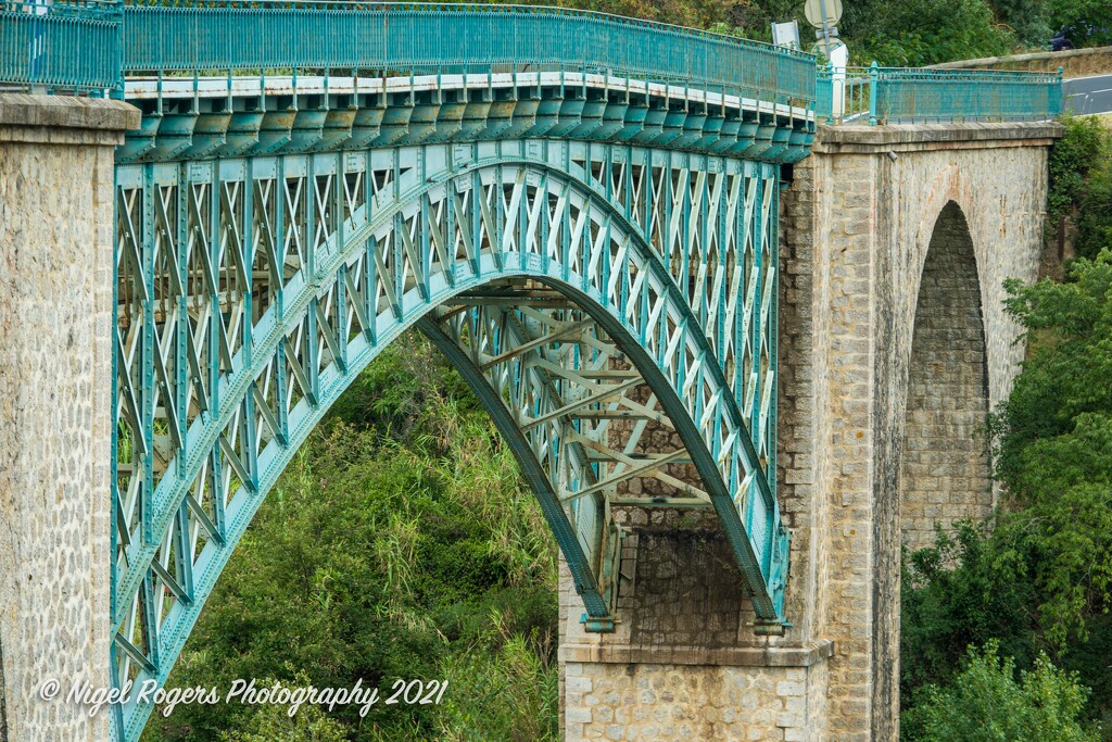 turquoise bridge by nigelrogers