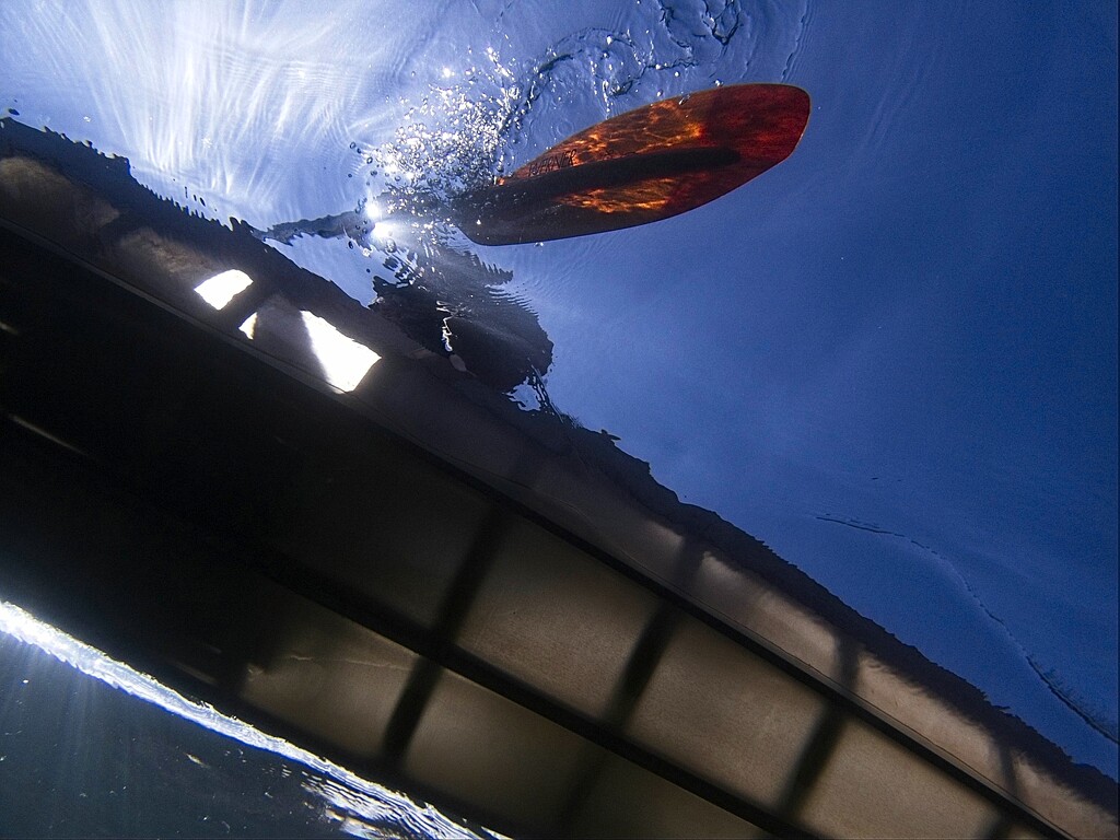 Kayak From Below by mitchell304