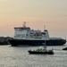 The Commodore Clipper coming in to Portsmouth, with the Police launch on patrol. by bill_gk