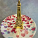 Hearts surrounding the Eiffel Tower.  by cocobella