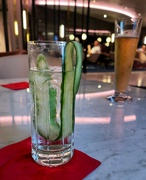 24th Aug 2021 - A slice of cucumber in your g&t?  Yes please…