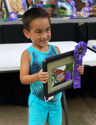 26th Aug 2021 - Probably the Youngest Junior County Fair Grand Champion!