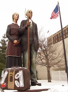 13th Jan 2011 - American Gothic Sculpture