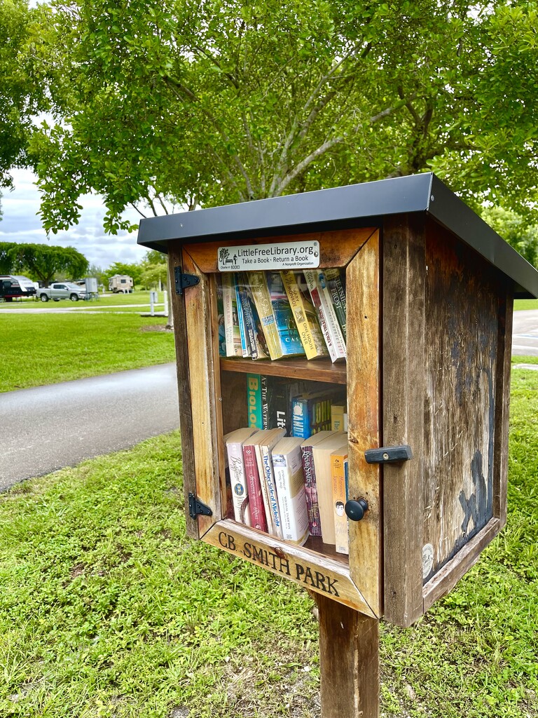 Little Library @ C.B. Smith Park by kvphoto