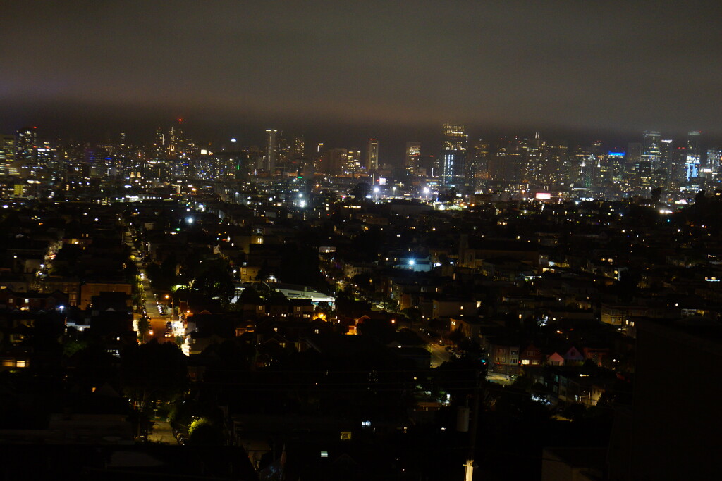 San Fransisco night view by acolyte