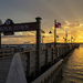 Harbor Town Pier Sunset by pdulis