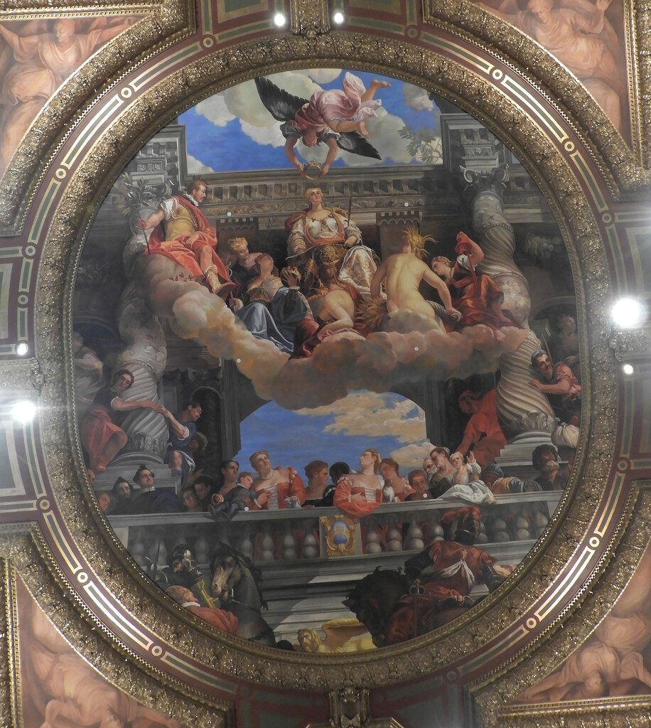 Venetian ceiling by homeschoolmom