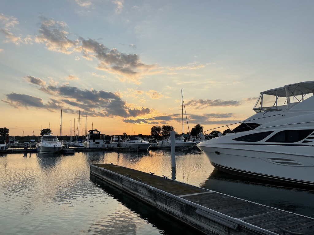 Sunset. Point Marina by dianefalconer