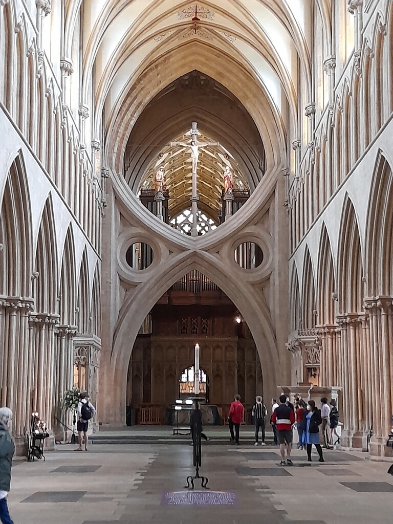 Wells Cathedral by judithdeacon