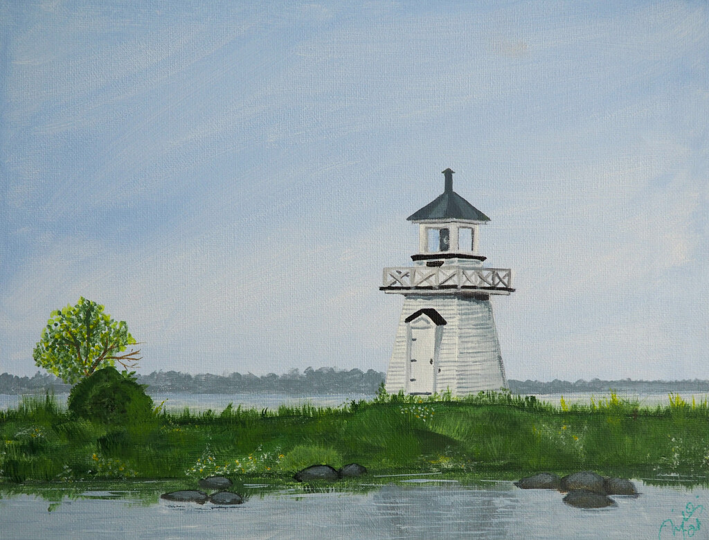 Dickinson Landing lighthouse by summerfield
