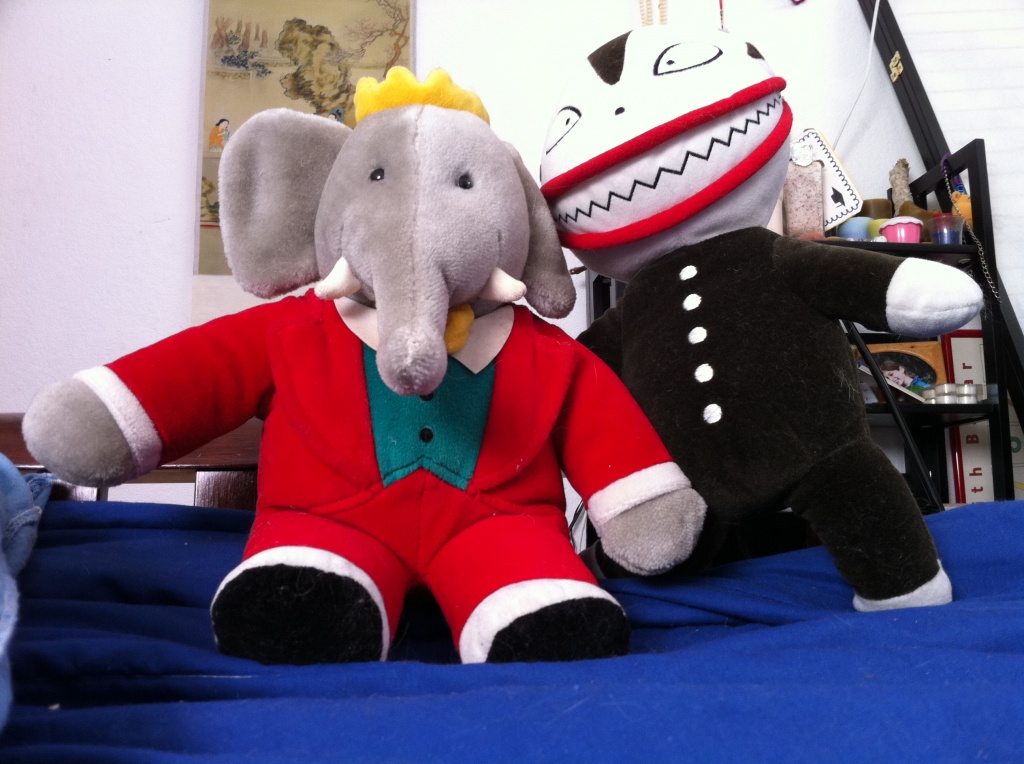 Babar's Nightmare Before Christmas by robv