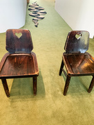 3rd Sep 2021 - Two chairs two hearts. 