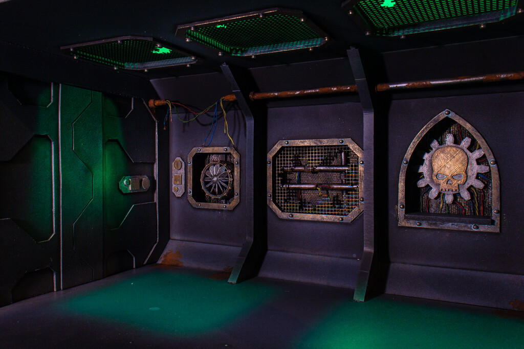 Another view of my Spaceship Diorama by batfish