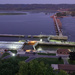 Mississippi River Lock and Dam by annepann