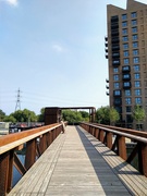 5th Sep 2021 - Hale Wharf footbridge