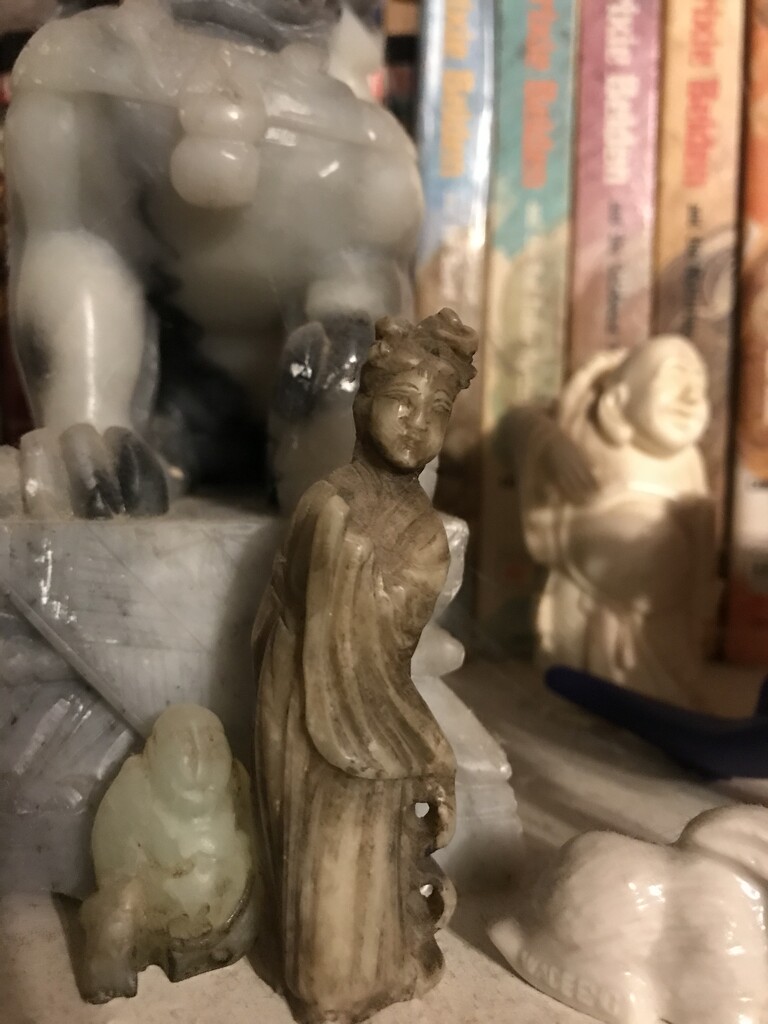 Jade Buddha and Kichijoten by pandorasecho