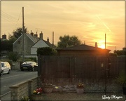 6th Sep 2021 - A Village Sunset,