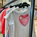 Heart on tee-shirt.  by cocobella