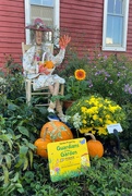 9th Sep 2021 - The Garden Lady welcomes visitors to our garden.
