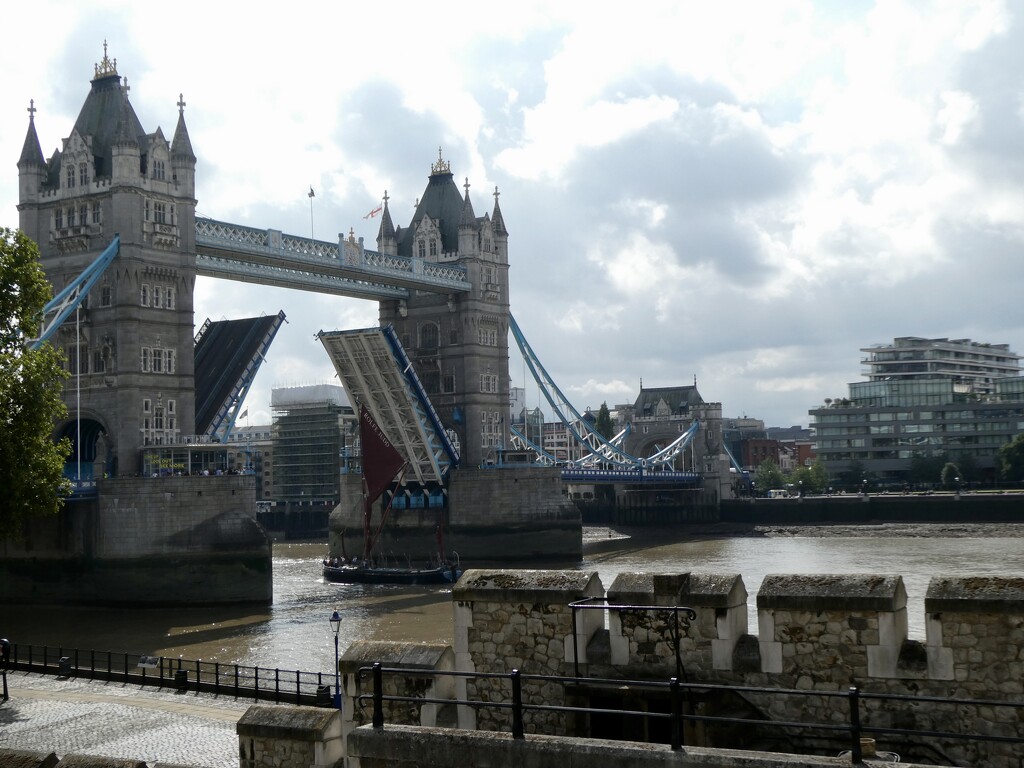 Tower Bridge, from the battlements of the Tower of London by orchid99
