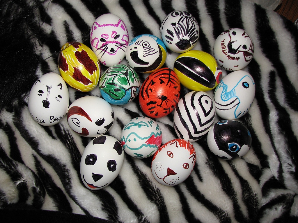 Animal Eggs for Noah by cheriseinsocal