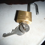 11th Sep 2021 - Key #2: In a Little Lock