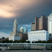 Downtown Columbus as Evening Comes by ggshearron