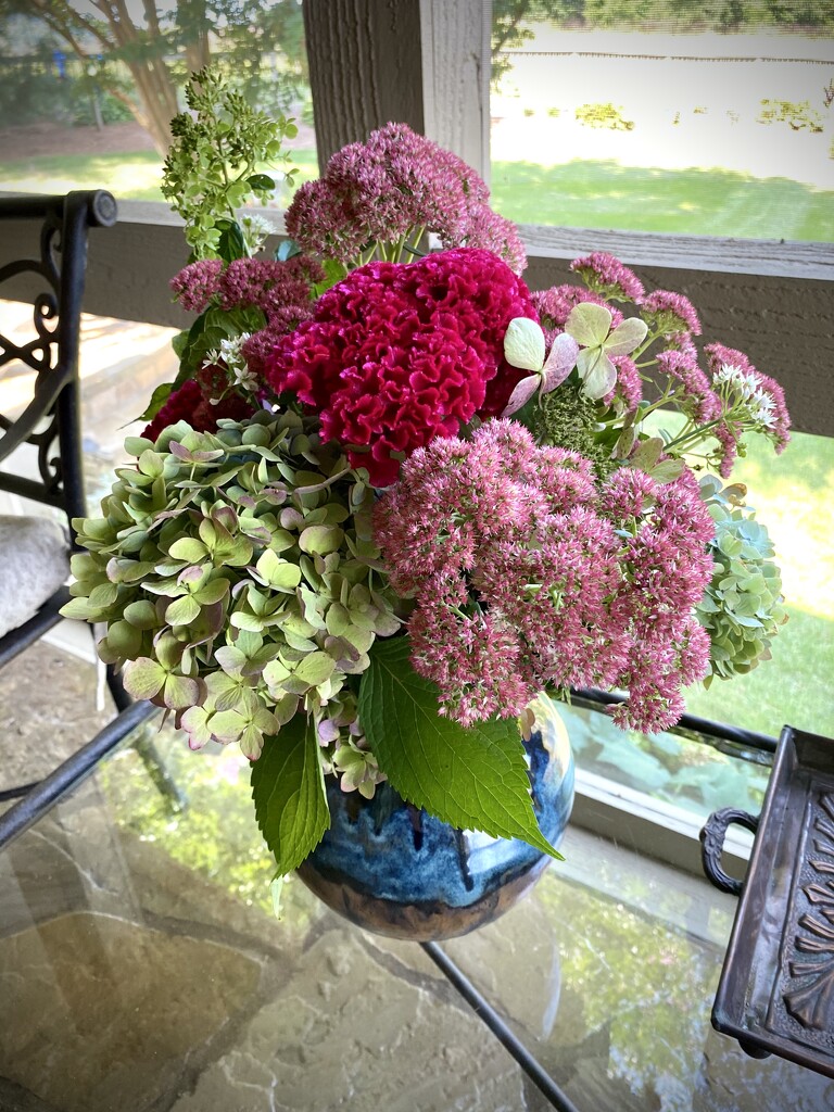 Late Summer Bouquet from the Yard by calm