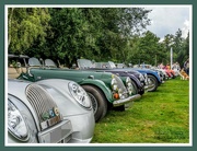 13th Sep 2021 - Classic Morgan Line Up,Delapre Abbey Classic Car Show