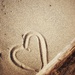 sand heart by edorreandresen