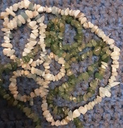 15th Sep 2021 - Green Aventurine and Amazonite crystal chips.