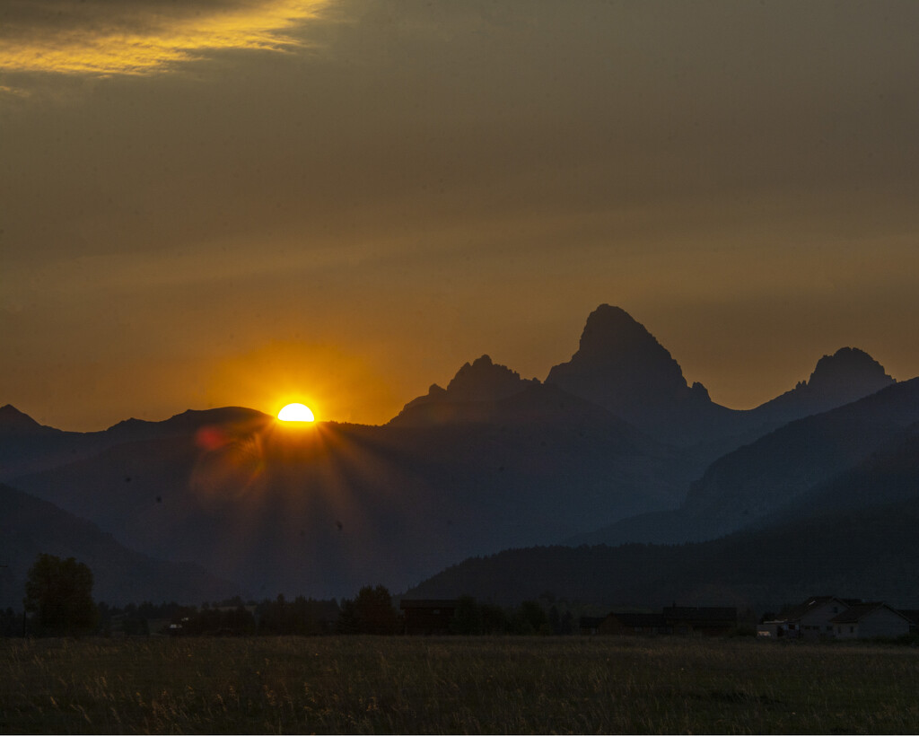 Teton Sunrise by cwbill
