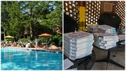 19th Sep 2021 - Pizza at the Pool