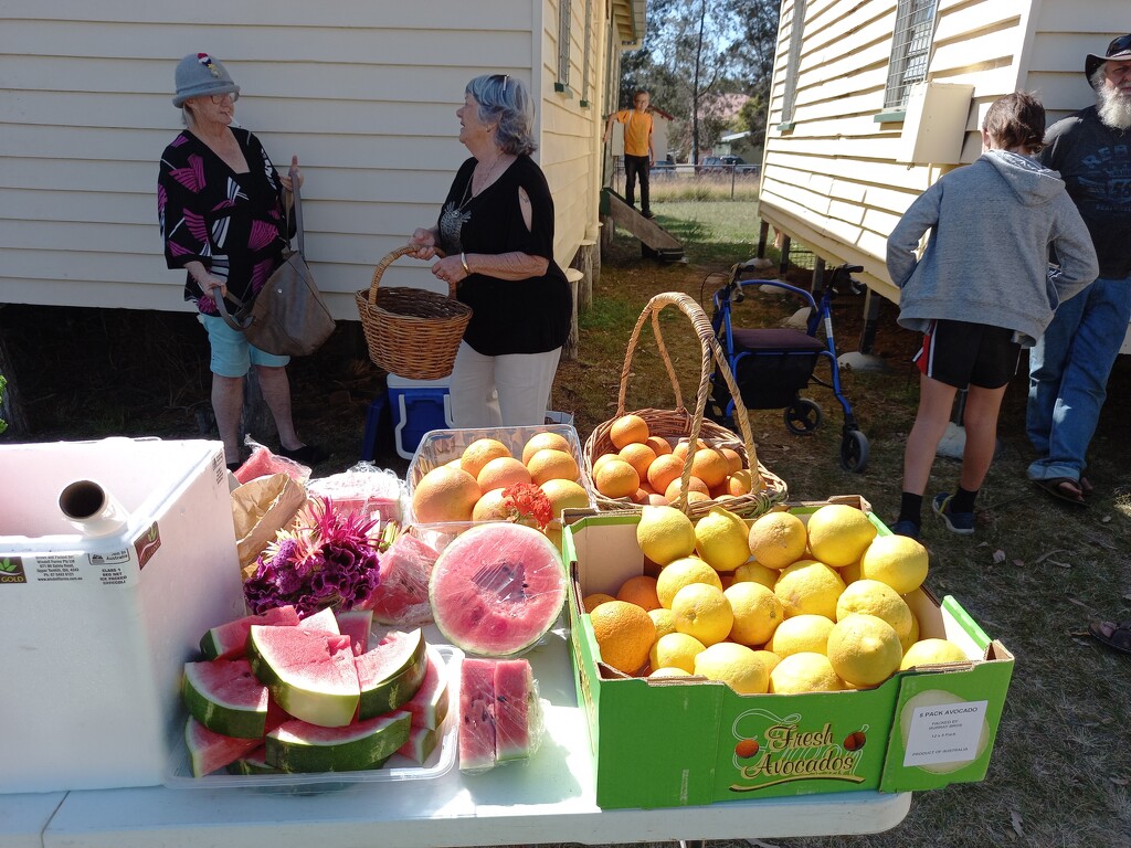 Lovely fruit at the community share by kerenmcsweeney